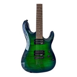 Schecter C-6 Elite Aqua Burst Electric Guitar