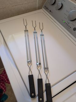 smores cooking forks