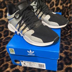 Blinged Adidas EQT Youth Shoes Size 6Y