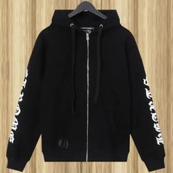 Chrome Hearts Black Jacket Hoodie