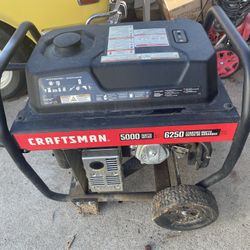 Craftsman 5000 W Generator 