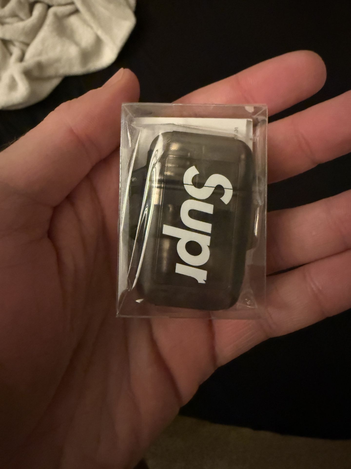 Supreme Windmill Zag Lighter Black OS SS26 Deadstock NIB Authentic 