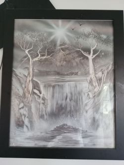 $5 Picture Waterfall 22"h x 17"w
