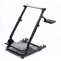 New G920 Racing Steering Wheel Stand Shifter Mount fit,Wheel Stand, Height Adjustable & Foldable Steering Wheal Stand Compatible with G25,G27,G29,G920