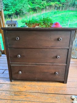 Sturdy antique dresser
