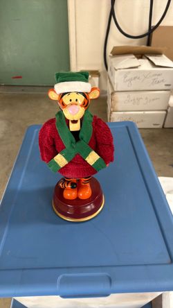 Disney Tigger Nutcracker Christmas Winnie the Pooh Holiday Figurine Decor