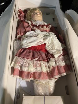 Vintage Porcelain Doll