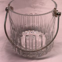 Vintage Crystal Ice Bucket 
