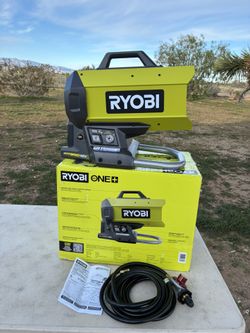 Ryobi Propane Heater- Hybrid 18V -TOOL ONLY