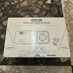 Dash Camera for Cars, 8K Full UHD Dash Cam Front and Rear Inside Sealed