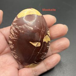 Mookaite Genuine Palm Stone from Morocco 90.5g