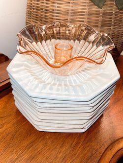 Johnson Brothers Heritage ironstone Set of 11 Bread And Butter Plates 6 1/8”