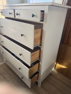 White dresser