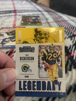 Eric Dickerson Los Angeles Rams Card