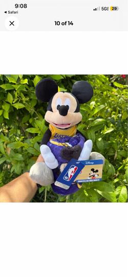 Mikey Mouse thrown blanket  Lakers edition