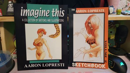 Aaron Lopresti Sketchbooks Signed