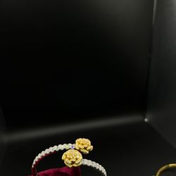 Silver Moissanite Bracelet 