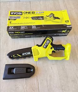 RYOBI 18V HP Brushless 8in Pruning Saw