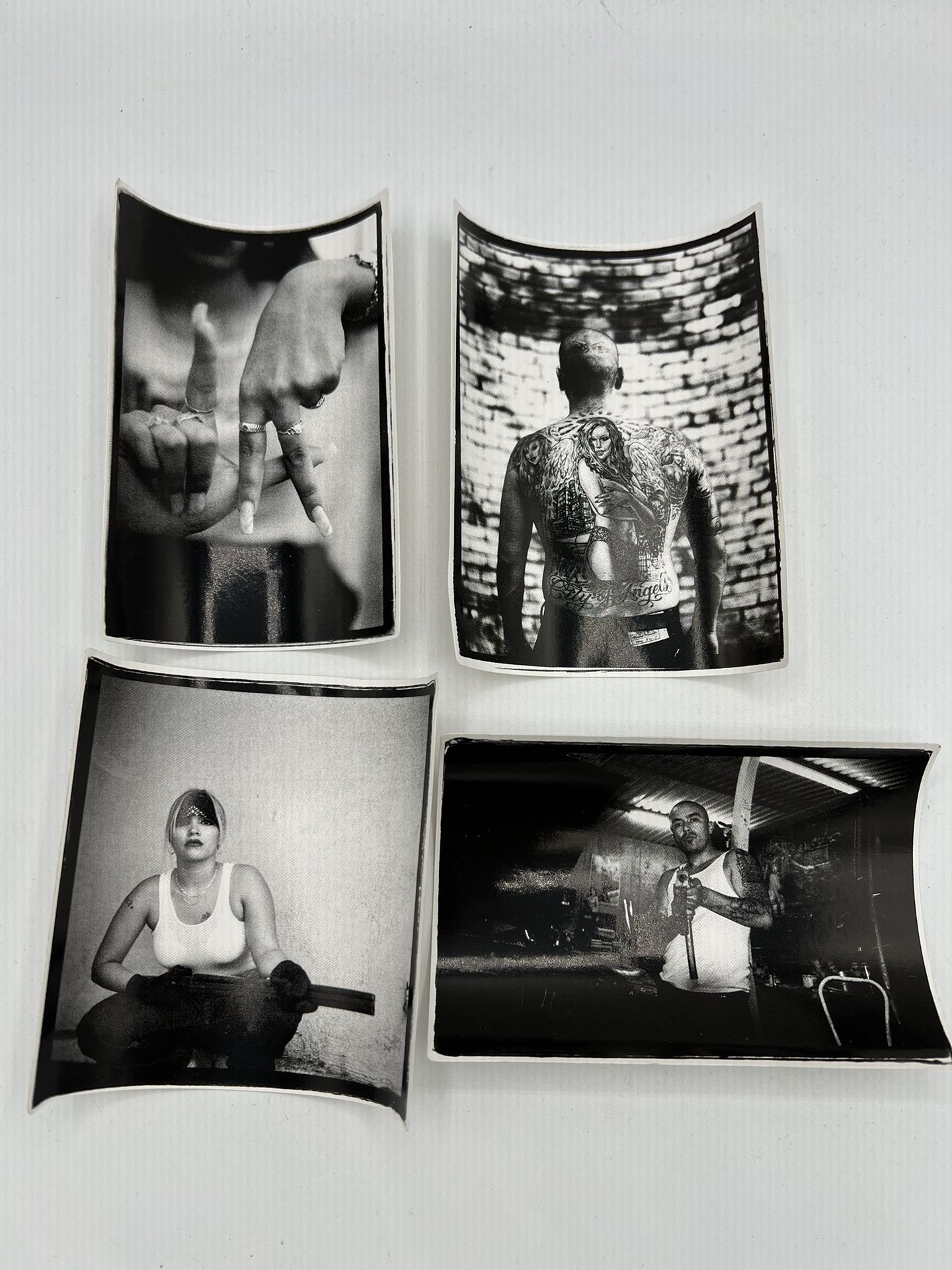 Vintage Mister Cartoon Estevan Oriol Photography Tattoo Stickers 