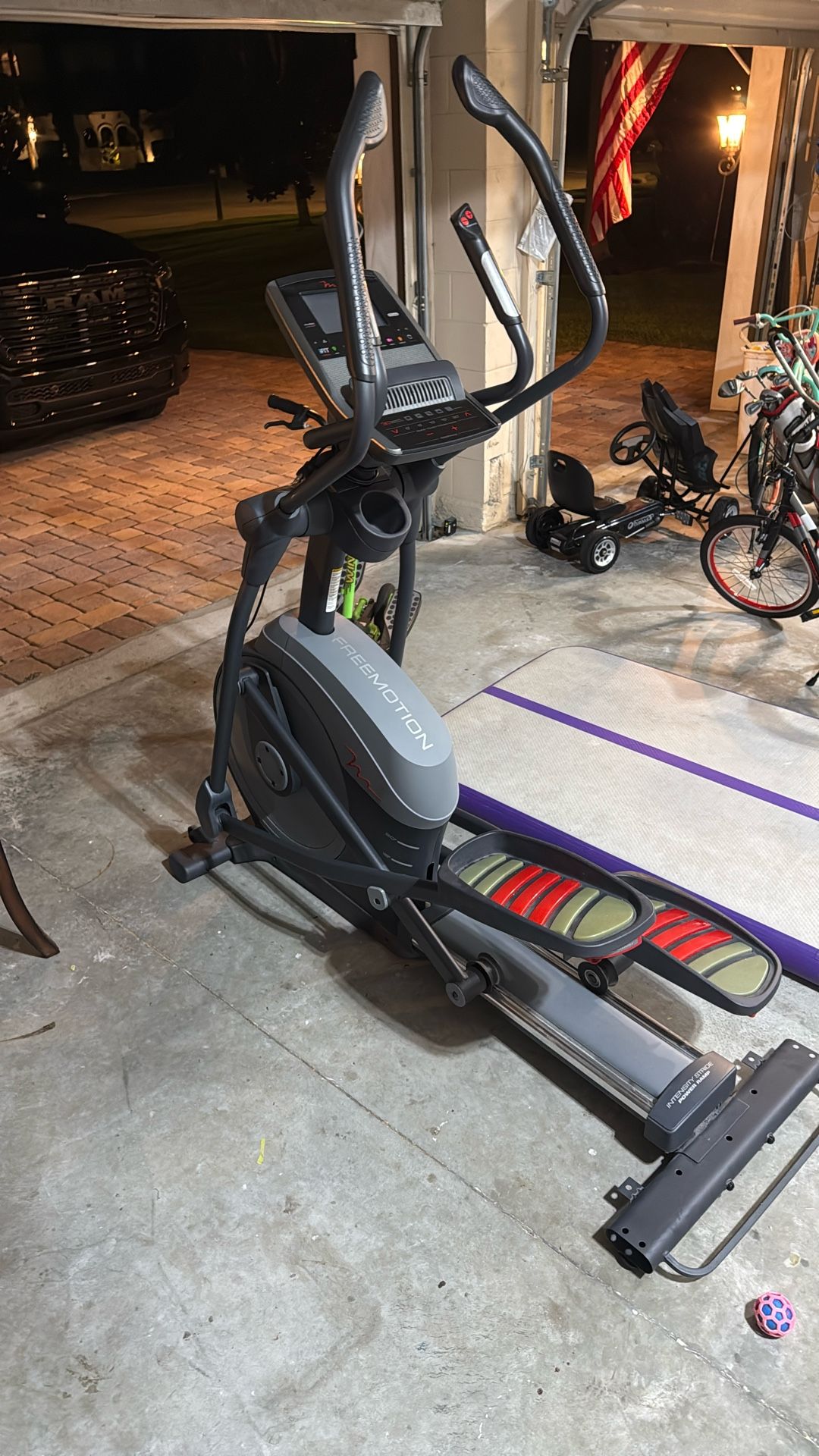 Elliptical Free Motion