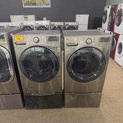 🔥LG WASHER & GAS DRYER SET🔥
