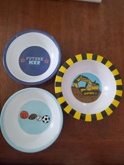 Tonka and sports theme kid's bowls
