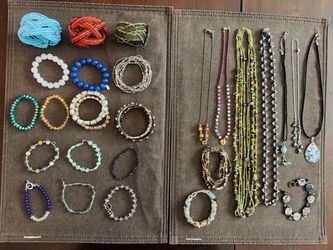Beaded Gemstone Necklaces & Bracelets