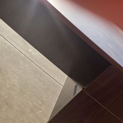 Executive desk, L-shape