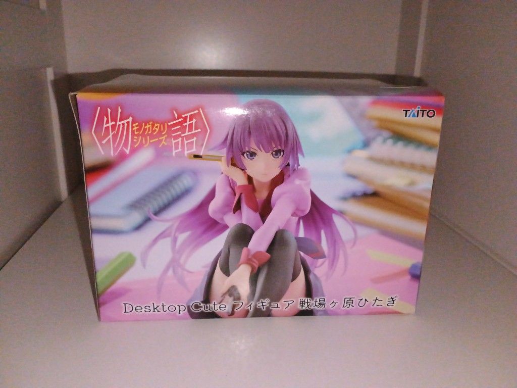 Monogatari Desktop Cute Hitagi Senjougahara Figure