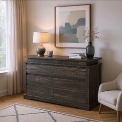 New Six Drawer Storage Dresser 