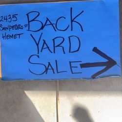 Big Yard Sale 02/28