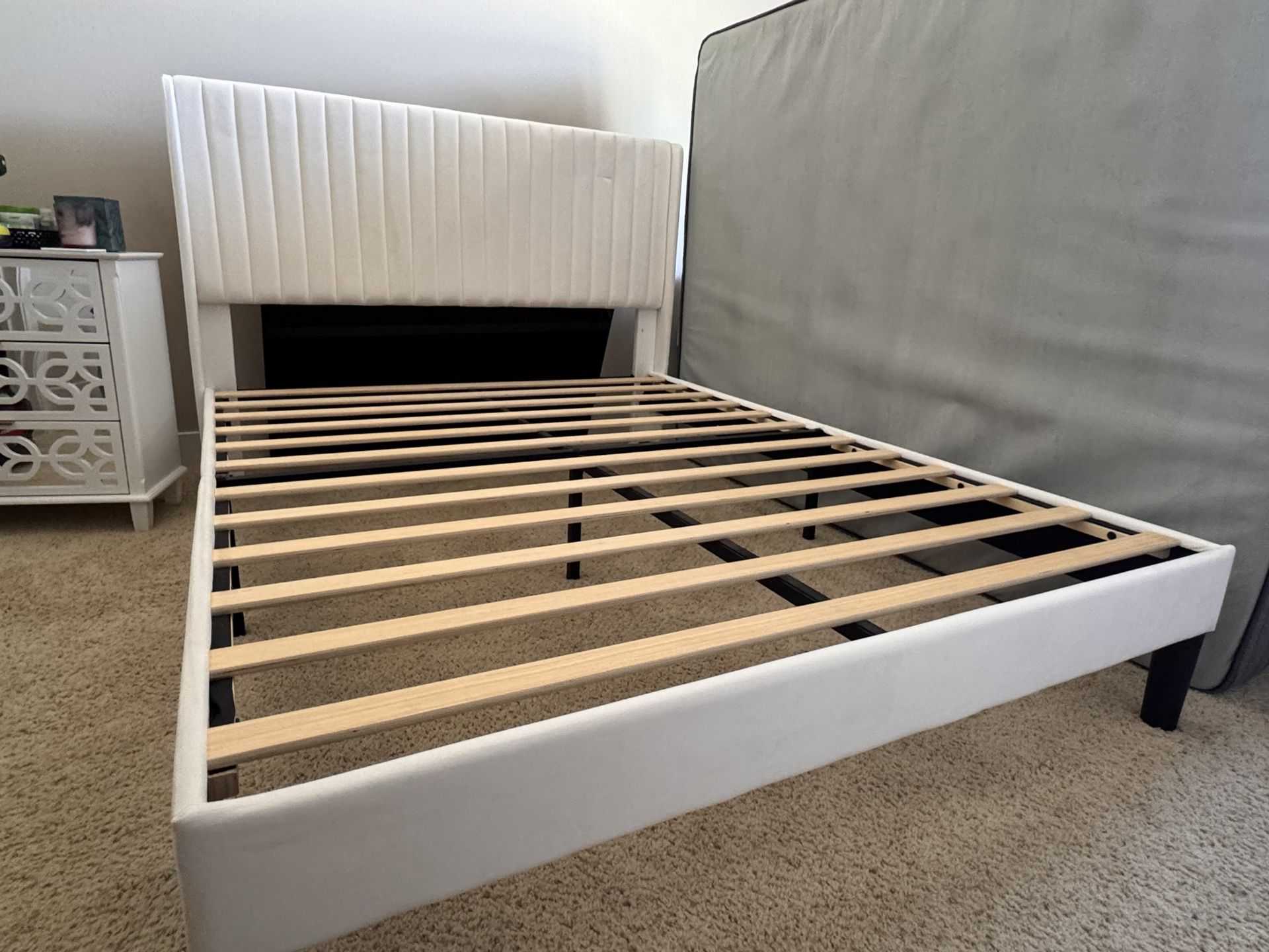 White Bed frame