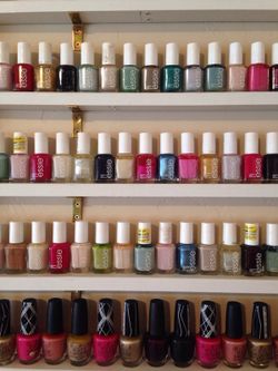 Essie and OPI nail polish