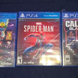 PS4  NEW GAMES 
