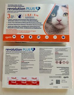 Revolution Plus for Cats 5.6–11lbs (2.5 – 5kg)