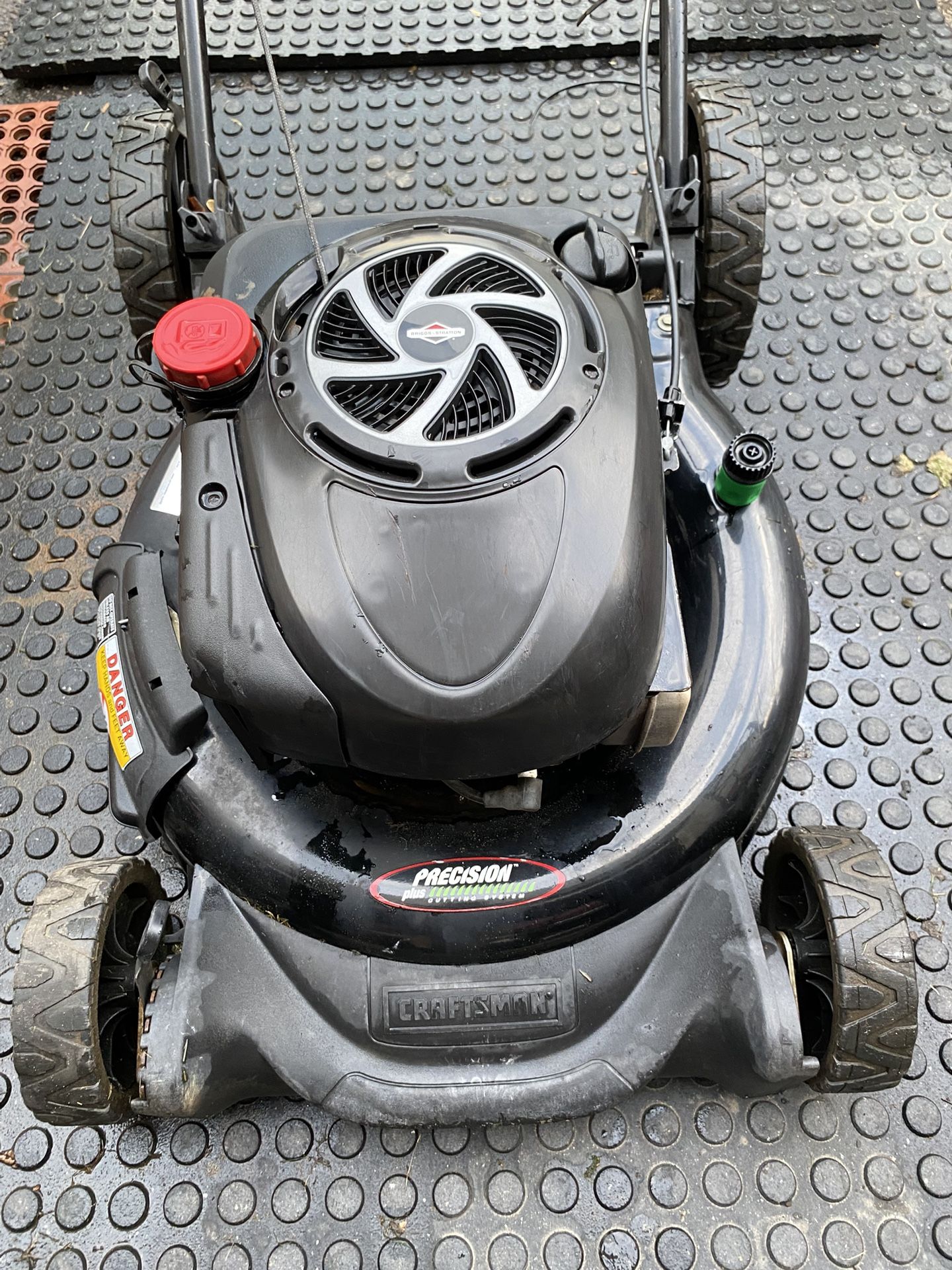 Craftsman 21 Inch Push Mower Good Condition No Rust On Deck