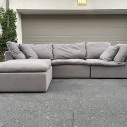 4pcs Cloud Couch Dupe From Modani Furniture In Like New Condition - FREE DELIVERY 🚛