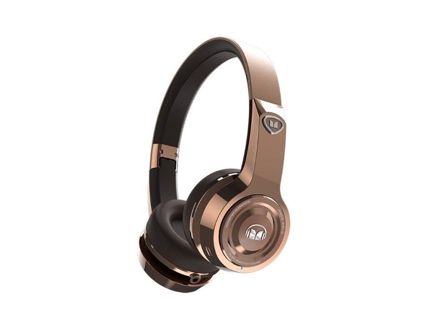 Monster - Elements Wireless On-Ear Headphones - Rose Gold