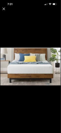 King size plush cooling gel mattress foam 10”