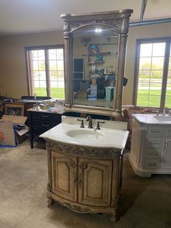 36” bathroom vanity luxury AMBELLA