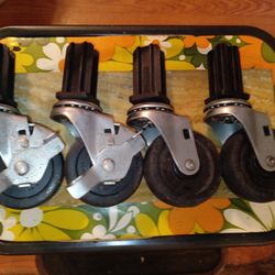 #4 - heavy duty  castors{#2 - lock  in  place}