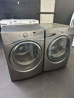 Front Load Washer And Dryer Set 