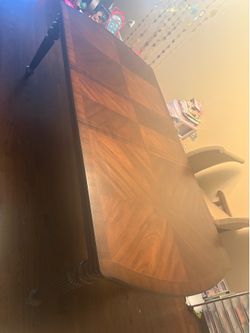 Wood table - from Macys furniture