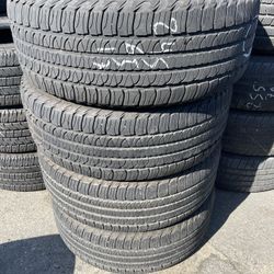 245-65-17 Used Tires 245/65/17 Llantas Usadas