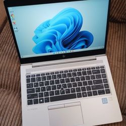 HP EliteBook 14 Inch Laptop Intel Quad Core i5-8350u 8 GB RAM 256 GB M.2 SSD 1080P LCD Webcam HDMI Wi-Fi & Bluetooth Windows 11 Professional 
