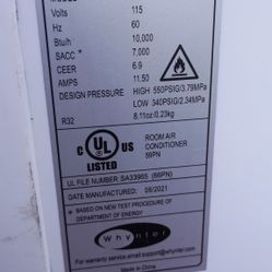 10,000 BTU Portable A/C Very Cold 