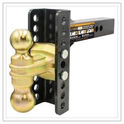 PROVEN INDUSTRIES ADJUSTABLE TRAILER HITCH BALL MOUNT FOR 2" RECEIVER