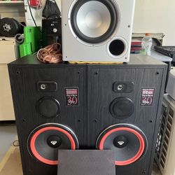 Giant Speaker Set 