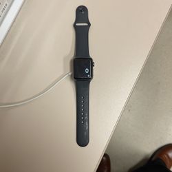 Genuine Apple Watch Series 2 42mm Aluminium Case Black Sport Band - Smartwatch