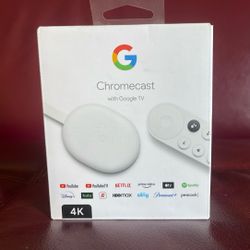 Chromecast  w/ Google TV 4K